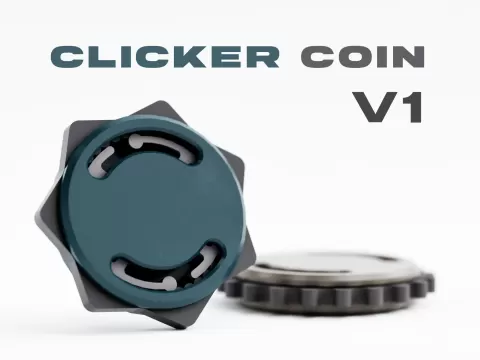 Fidget Toy - Clicker Coin