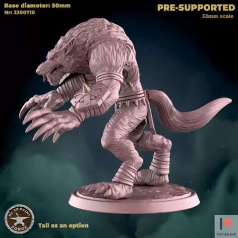Big Bad Werewolf Attack by My3DPrintForge