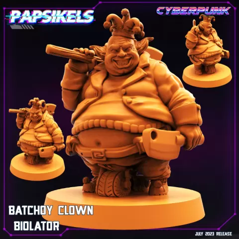 BATCHOY CLOWN BIOLATOR by PAPSIKELS MINIATURES