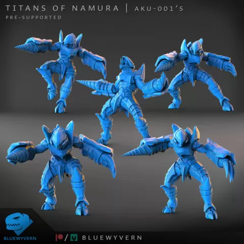 Titans of Namura - AKU-001's (Modular) by BlueWyvern