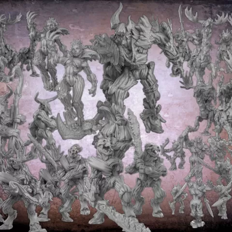 Dryad Bundle (Pre Supported) by Duncan Shadow