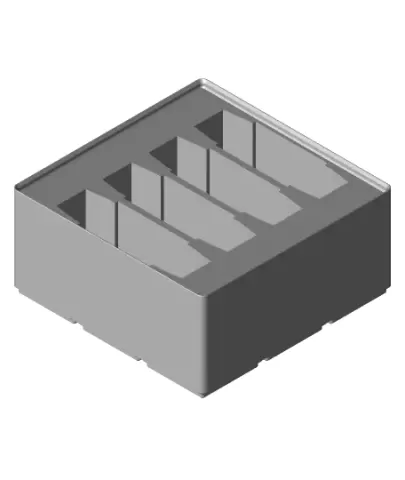 Gridfinity nerf mag holder