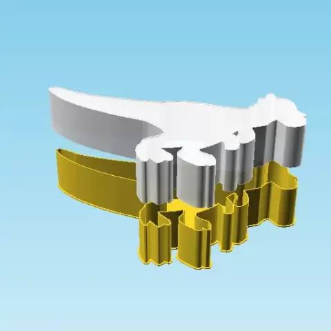 Dinosaur Icon 00C0, nestable box (v2)