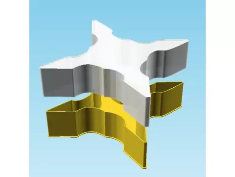 Shuriken 004D, nestable box (v2)