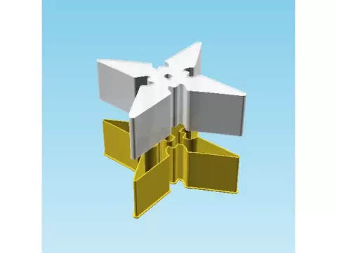 Shuriken 002B, nestable box (v2)