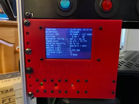 Raspberry Pi Environmental Plate