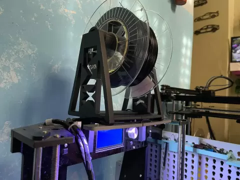 Spool Holder With Lights