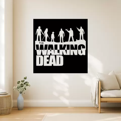 The Walking Dead The Walking Dead Beta Wall Art Framed