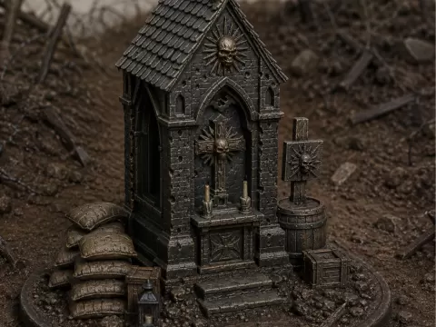 Trench Crusade Shrine Terrain