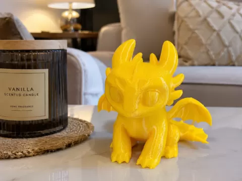 Baby Ember Dragon