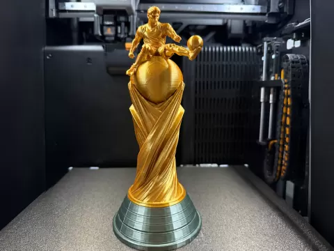 Modern Soccer Trophy – 3D Printable Award