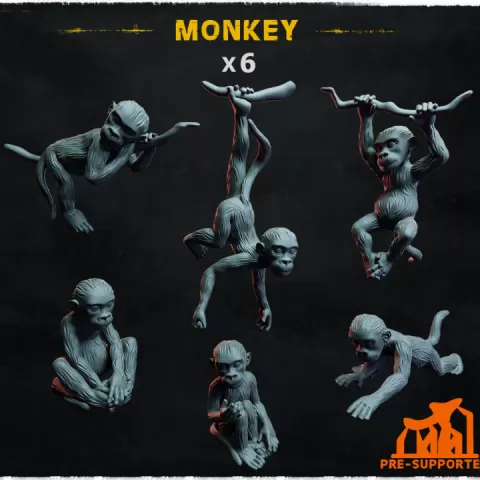 Monkey - Basing Bits 1.0 by Zabavka Workshop