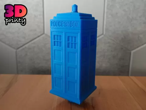 Print-in-Place Twisty Puzzle - TARDIS