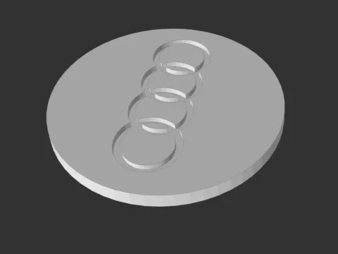 Couvercle de roue avec logo - Plastique Studio