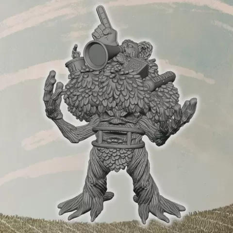 Blunder Down Under Treeman 2 by Lennart Borg