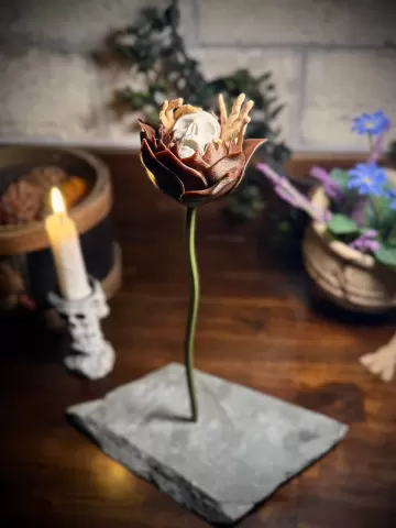 The tormented flower