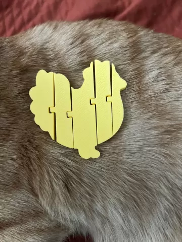 Chunky flexi chicken Fidget Toy
