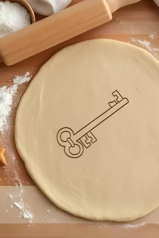 Key Cookie Cutter, Biscuit Cutter