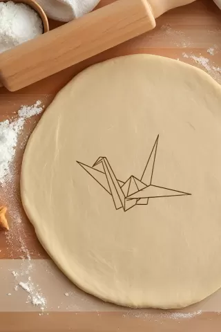 Origami Cookie Cutter, Biscuit Cutter