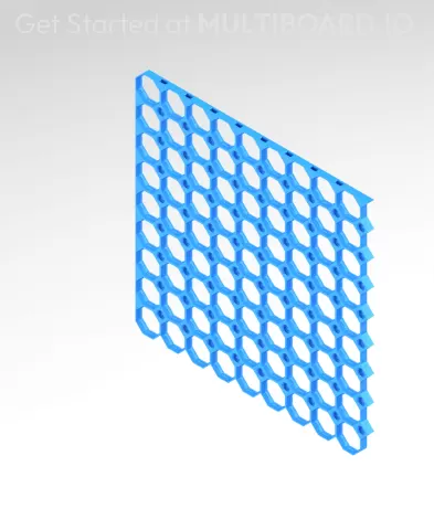 9x9 MU - Top Left Grid Interfitted - MultiBoard Octagon Plate