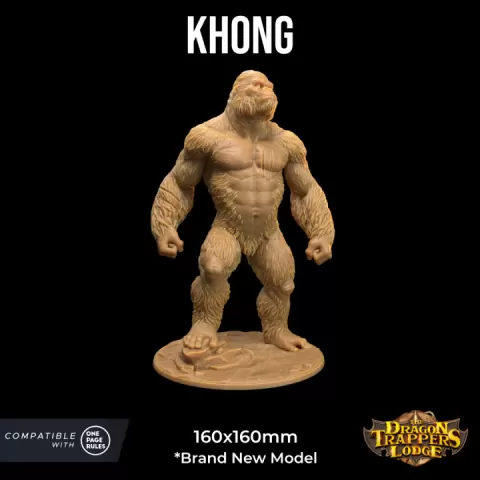 Khong | Presupported | Kaiju of the Rift by The Dragon Trappers Lodge