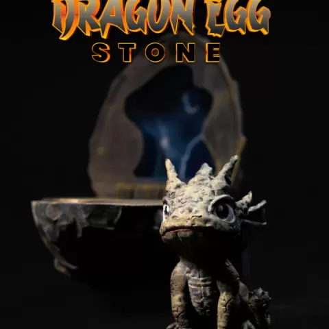 Dragon Egg - Stone by Stlflix
