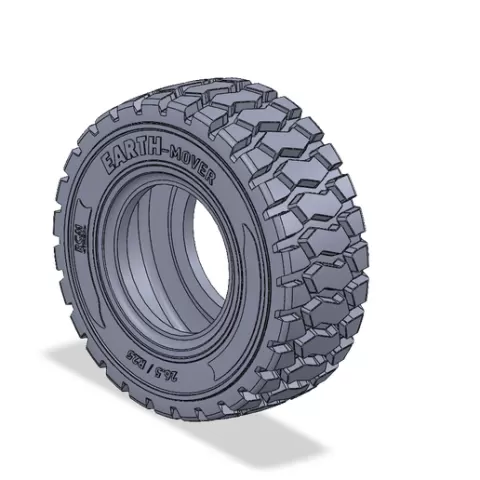 Earthmover Tire Mold 110x45mm - 26.5 R25 Baumaschinenreifen - 1:14 Scale