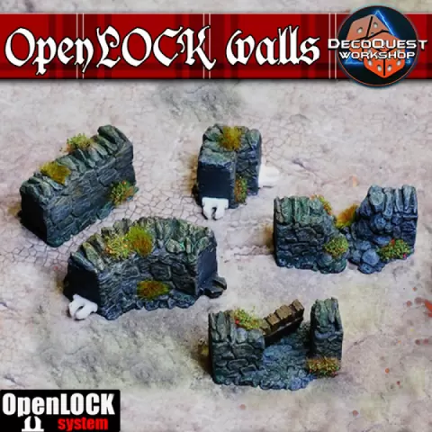 OpenLOCK Highlands walls by DecoQuest Workshop