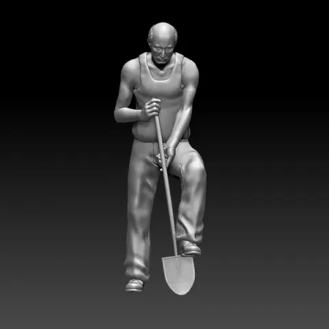 worker by Dmitry Tishchenkov