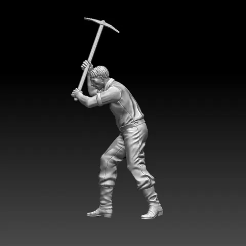 worker by Dmitry Tishchenkov