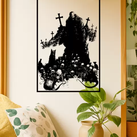 Dracula Count Orlok Wall Art Framed