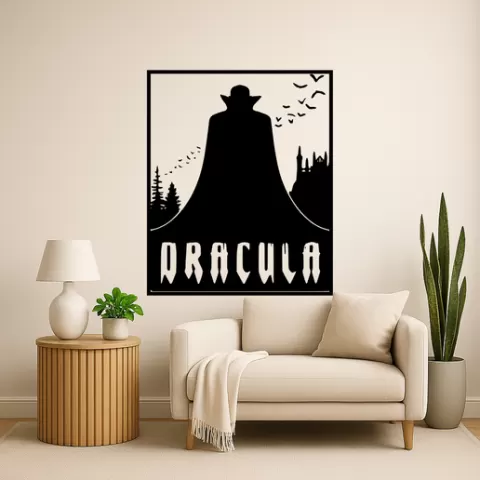 Dracula Count Orlok Wall Art Framed