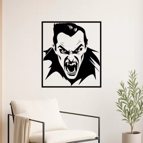 Dracula Count Orlok Wall Art Framed