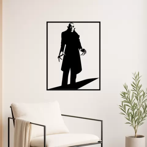Dracula Count Orlok Wall Art Framed