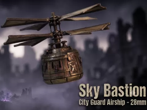 Sky Bastion für D&D/Tabletop Spiele 28mm