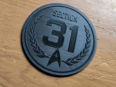 SECTION 31 BLACK BADGE - STAR TREK