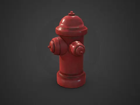 3D Fire Hydrant - neagww