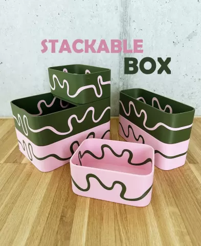 Stackable Box Set of 3