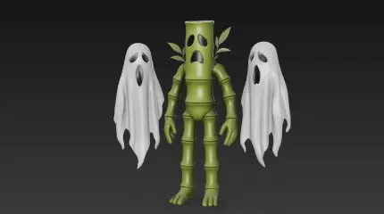 boneco de ***** fantasma 2 - Diamond3D