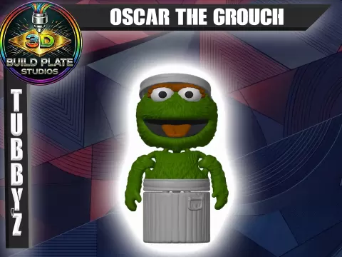 Oscar the Grouch - Build Plate Studios