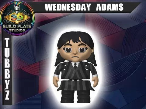 Wednesday Adams - Build Plate Studios