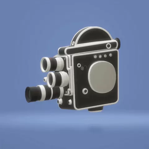Vintage Cinema Camera