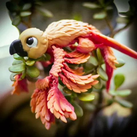 Articulated Macaw (Exclusive) by ArtFlex