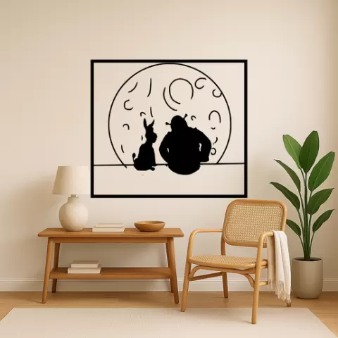 Shrek Shrek Wall Art Framed