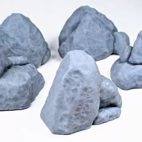 Worn Stones | Rocks by Custom Miniature Maker
