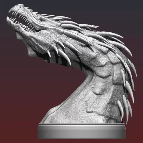 Dragon Head V3 by bySmiled