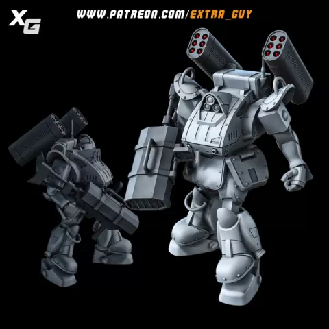 Robot Turtle 100mm by Extra Guy