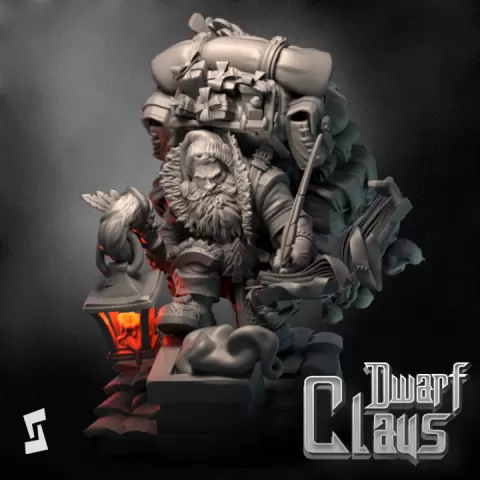 Dwarf Claus by Blascool Studios