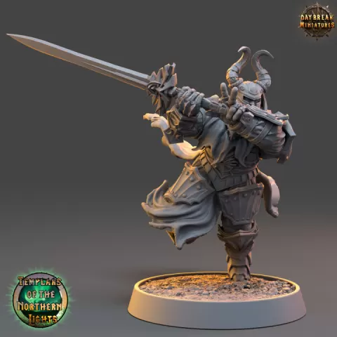 Splitter Fredrik Tournier - Templars of the Northern Lights by Daybreak Miniatures