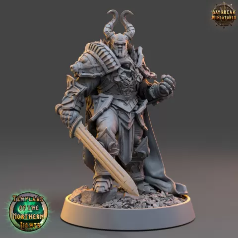 Anton Overmars Judge Of the Suns - Templars of the Northern Lights by Daybreak Miniatures